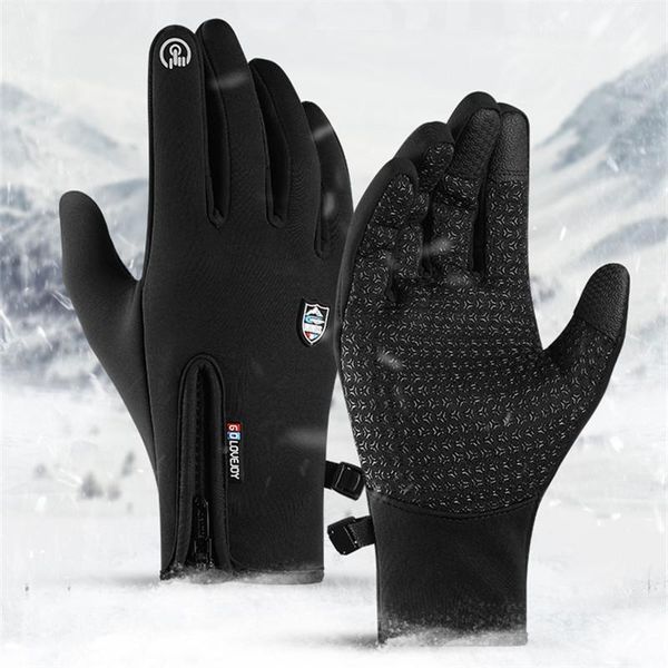 cycling gloves 3 color winter warm windproof bicycle touch screen riding mtb bike glove thermal waterproof, Black
cycling gloves 3 color winter warm windproof bicycle touch screen riding mtb bike glove thermal waterproof, Black