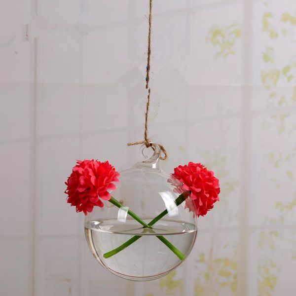 64pcs/pack diameter=10cm hanging glass terrarium vase home decorative two small holes glass ball shaped water plant container
64pcs/pack diameter=10cm hanging glass terrarium vase home decorative two small holes glass ball shaped water plant container