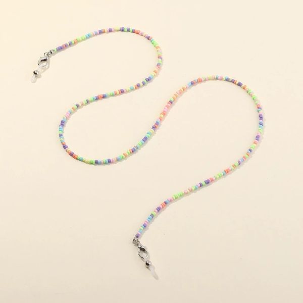 2021 multi-color rice beads handmade eyeglasses chain holder fashion women sunglasses chain jewelry
2021 multi-color rice beads handmade eyeglasses chain holder fashion women sunglasses chain jewelry