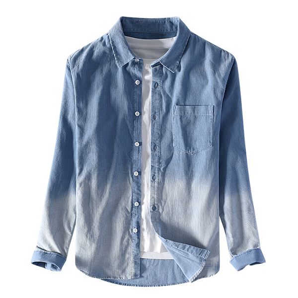 2021 new 100% algodo veludo itlia marca masculinas camisas de moda slida para outono camisa azul dos homens casual confortvel faao, White
2021 new 100% algodo veludo itlia marca masculinas camisas de moda slida para outono camisa azul dos homens casual confortvel faao, White