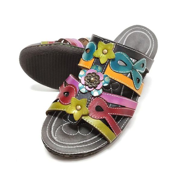 slippers yourseason women shoes genuine leather 2021 summer flat with sewing casual ladies mixed colors slides, Black
slippers yourseason women shoes genuine leather 2021 summer flat with sewing casual ladies mixed colors slides, Black