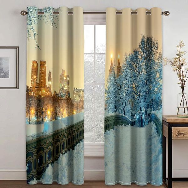 curtain & drapes 3d printing winter snowy city landscape pattern bedroom living room shade custom set with hook accessories
curtain & drapes 3d printing winter snowy city landscape pattern bedroom living room shade custom set with hook accessories