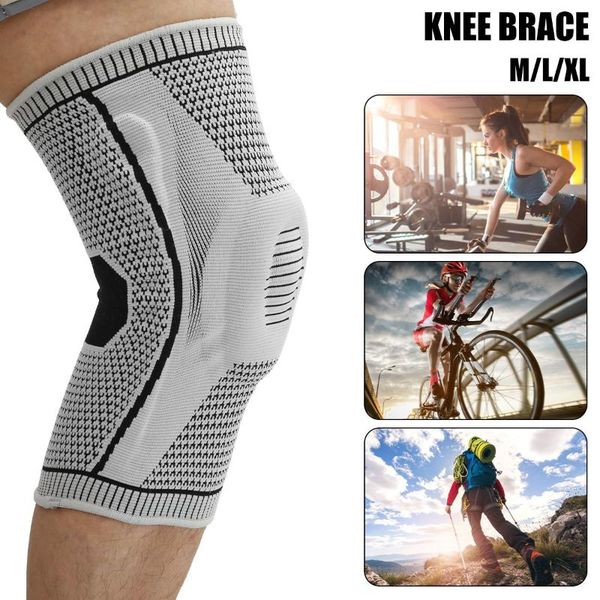 elbow & knee pads 1 pcs brace sports compression support patella protector knitted silicone spring leg for basketball, Black;gray
elbow & knee pads 1 pcs brace sports compression support patella protector knitted silicone spring leg for basketball, Black;gray