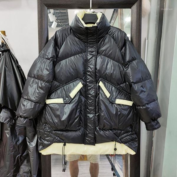 women's down & parkas 2021 winter coat women 90% white duck parka female lightweight long sleeve puffer jacket loose warm outwear, Black
women's down & parkas 2021 winter coat women 90% white duck parka female lightweight long sleeve puffer jacket loose warm outwear, Black