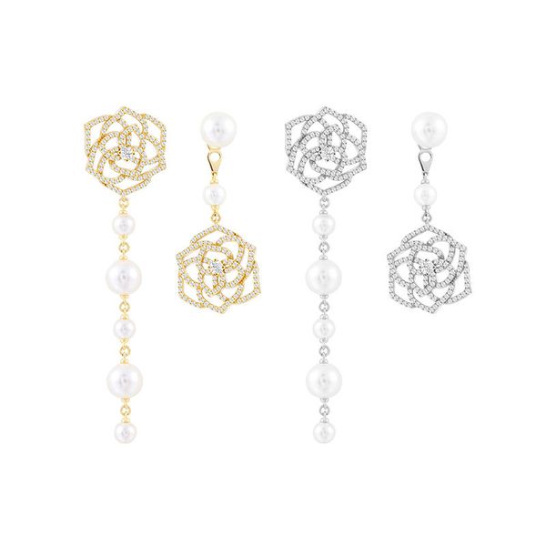 luxury annay rose garden is asymmetrical, with a variety of earrings worn by women's 925 silver pearls long earrings as gifts.
luxury annay rose garden is asymmetrical, with a variety of earrings worn by women's 925 silver pearls long earrings as gifts.
