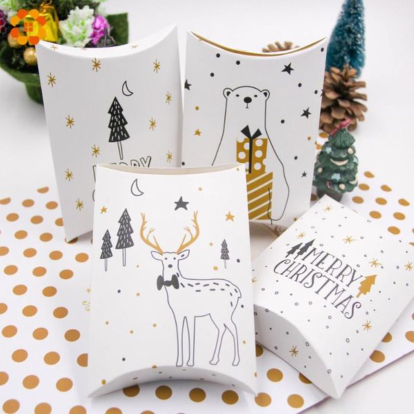 10pcs/lot merry christmas candy gift boxes deer&xmas tree guests packaging boxes gift bag christmas party favors kids decor
10pcs/lot merry christmas candy gift boxes deer&xmas tree guests packaging boxes gift bag christmas party favors kids decor