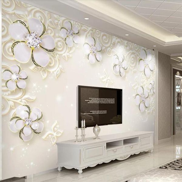 custom wallpaper 3d stereo p murals beautiful dream embossed white flower tv background wall papers home decor 3d wallpaper 
custom wallpaper 3d stereo p murals beautiful dream embossed white flower tv background wall papers home decor 3d wallpaper