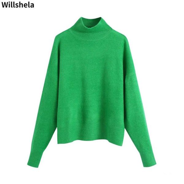 willshela women fashion solid knit sweater long sleeves high neck vintage female knitted sweaters pullover chic 210927, White;black
willshela women fashion solid knit sweater long sleeves high neck vintage female knitted sweaters pullover chic 210927, White;black