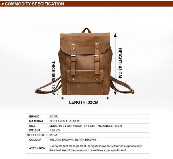 2021 latest m en's leather bag horse lea ther backpack men's european and american trend leath er fashion backp ack casual versati
2021 latest m en's leather bag horse lea ther backpack men's european and american trend leath er fashion backp ack casual versati