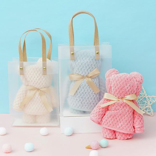 towel creative warp knitted gift bear pvc handbag high density coral velvet ins style
towel creative warp knitted gift bear pvc handbag high density coral velvet ins style