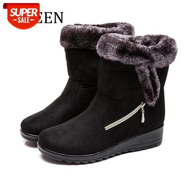 yween women snow boots platform winter boots thick plush waterproof non-slip fashion women winter shoes warm fur #zf3q, Black
yween women snow boots platform winter boots thick plush waterproof non-slip fashion women winter shoes warm fur #zf3q, Black