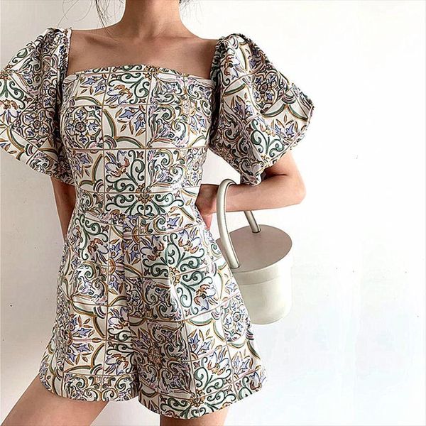 beach vintage floral printlantern women romper short sleeve slash neck party ladies jumpsuits slim playsuits nz137, Black;white
beach vintage floral printlantern women romper short sleeve slash neck party ladies jumpsuits slim playsuits nz137, Black;white