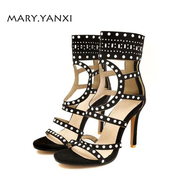 women shose gladiator sandals crystal fashion casual party thin heel super high heels stilettos solid zip zipper rhinestone, Black
women shose gladiator sandals crystal fashion casual party thin heel super high heels stilettos solid zip zipper rhinestone, Black