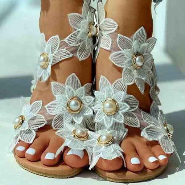 sandals summer women microfiber white flower pearl flat heels ring toe retro casual beach outdoor female ladies shoes, Black
sandals summer women microfiber white flower pearl flat heels ring toe retro casual beach outdoor female ladies shoes, Black