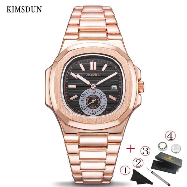 wristwatches kimsdun men watches 2021 waterproof wristwatch mens quartz stainless steel luminous designer watch unique gift, Slivery;brown
wristwatches kimsdun men watches 2021 waterproof wristwatch mens quartz stainless steel luminous designer watch unique gift, Slivery;brown