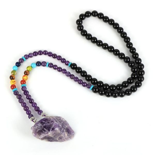 pendant necklaces bohemia ethnic natural irregular amethysts necklace 6mm crystal beaded long sweater for women 2021 jewelry, Silver
pendant necklaces bohemia ethnic natural irregular amethysts necklace 6mm crystal beaded long sweater for women 2021 jewelry, Silver