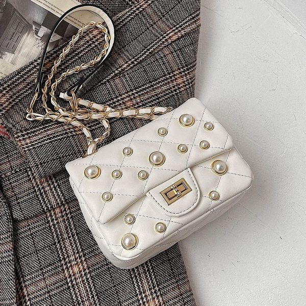 lattice flap bag 2021 new good quality pu leather women's designer handbag pearl chain shoulder messenger bag
lattice flap bag 2021 new good quality pu leather women's designer handbag pearl chain shoulder messenger bag