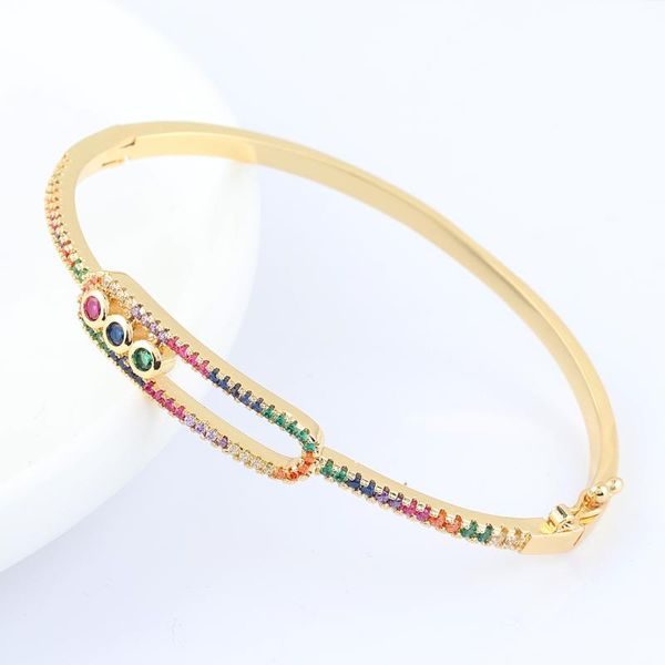 wholesale price luxury crystal charm rainbow bracelet bangles for women mom fashion jewelry copper cubic zirconia gifts, Black
wholesale price luxury crystal charm rainbow bracelet bangles for women mom fashion jewelry copper cubic zirconia gifts, Black