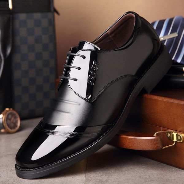 2021 winter busins drs leather shoes men's wedding fashion casual single e trend, Black
2021 winter busins drs leather shoes men's wedding fashion casual single e trend, Black