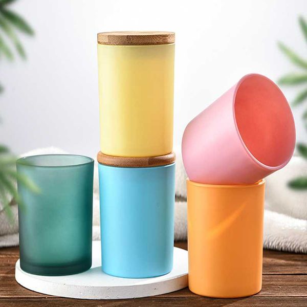 candle holders 2021 christmas diy color frosted glass jar cup holder with wood lid
candle holders 2021 christmas diy color frosted glass jar cup holder with wood lid