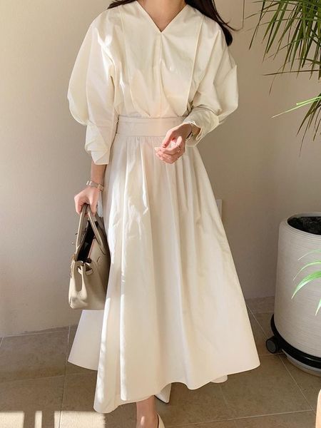 casual dresses korea chic elegant temperament slim high waist fashion mid-length bow bandage v neck lantern sleeve dress solid wild vestido, Black;gray
casual dresses korea chic elegant temperament slim high waist fashion mid-length bow bandage v neck lantern sleeve dress solid wild vestido, Black;gray