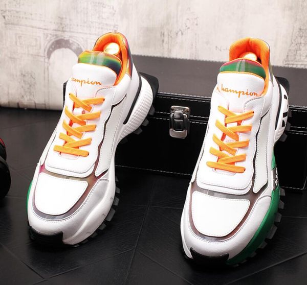 new 2020 men fashion casual luxury mixed colors charm platform shoes fashion sneakers youth man trending leisure shoes, Black
new 2020 men fashion casual luxury mixed colors charm platform shoes fashion sneakers youth man trending leisure shoes, Black