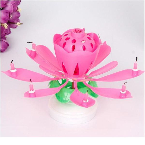 8/14pcs candle lotus flower rotating happy birthday musical candle party diy cake decoration candles for children birth qylgzg
8/14pcs candle lotus flower rotating happy birthday musical candle party diy cake decoration candles for children birth qylgzg