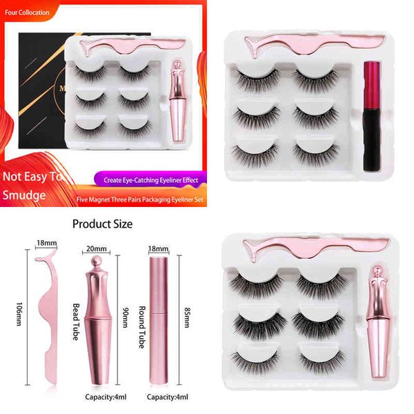 fake eyelashes magnet lashes magnetic eyelashes 3d false mink reusable liquid eyeliner& &tweezer set 220226
fake eyelashes magnet lashes magnetic eyelashes 3d false mink reusable liquid eyeliner& &tweezer set 220226