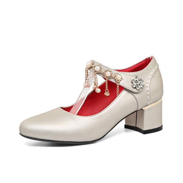 dress shoes plus big and small 31-48 size 4 color spring autumn women's pumps women round toe square heel 038-2, Black
dress shoes plus big and small 31-48 size 4 color spring autumn women's pumps women round toe square heel 038-2, Black