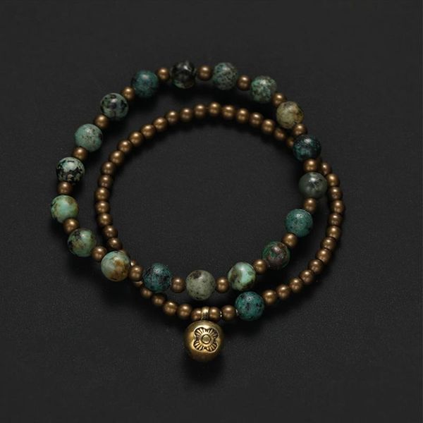 charm bracelets 2pcs/set unique men women copper beads charms bracelet redstone turquoises stone beaded handmade boho jewelry, Golden;silver
charm bracelets 2pcs/set unique men women copper beads charms bracelet redstone turquoises stone beaded handmade boho jewelry, Golden;silver