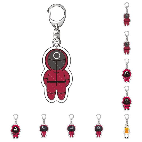 2021 toy new squid game keychain licensing wholesale cute pendant 
2021 toy new squid game keychain licensing wholesale cute pendant