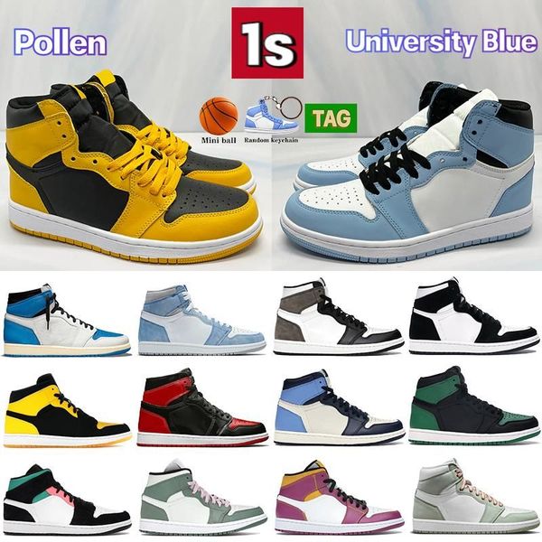 2023 igh 1 1s university blue mens basketball shoes unc pollen patent bred hyper royal shadow dark mocha dutch green twist women men, Black
2023 igh 1 1s university blue mens basketball shoes unc pollen patent bred hyper royal shadow dark mocha dutch green twist women men, Black
