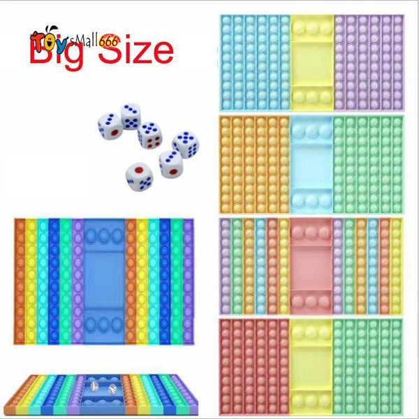 35cm big game rainbow chess board decompression toy push bubble fidget sensory toys stress relief interactive party game
35cm big game rainbow chess board decompression toy push bubble fidget sensory toys stress relief interactive party game