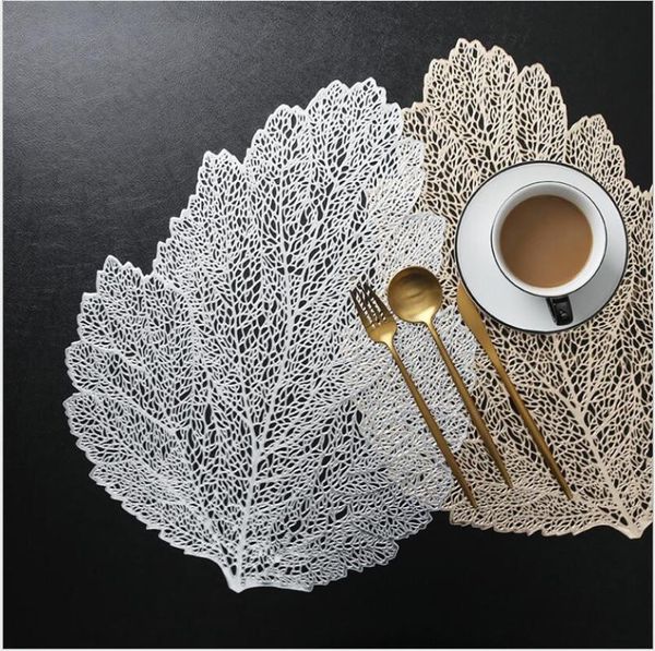 mats & pads 6pcs creative hollow pvc leaf insulation table mat dining decoration
mats & pads 6pcs creative hollow pvc leaf insulation table mat dining decoration