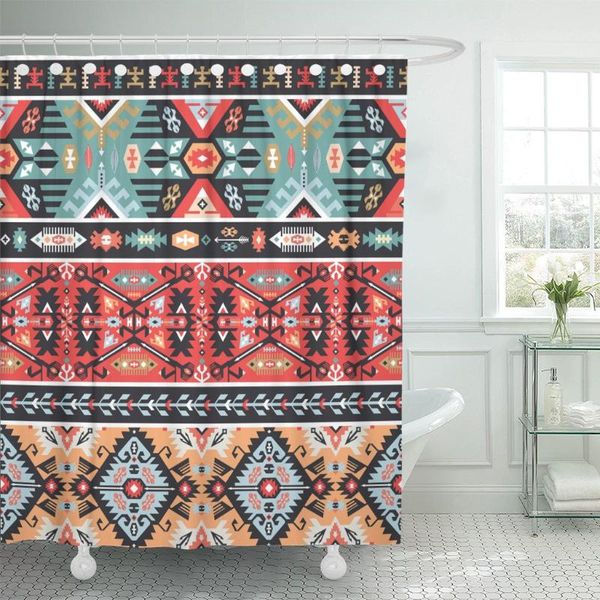 shower curtains colorful pattern in tribal modern african aztec curtain waterproof fabric 60 x 72 inches set with hooks
shower curtains colorful pattern in tribal modern african aztec curtain waterproof fabric 60 x 72 inches set with hooks