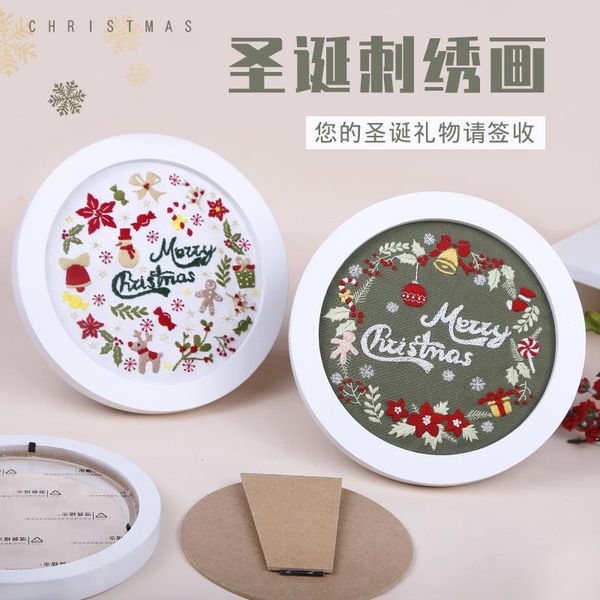 other arts and crafts diy christmas embroidery kit with hoop xmas reindeer snowman wreath sewing needlework for beginners painting wall room
other arts and crafts diy christmas embroidery kit with hoop xmas reindeer snowman wreath sewing needlework for beginners painting wall room