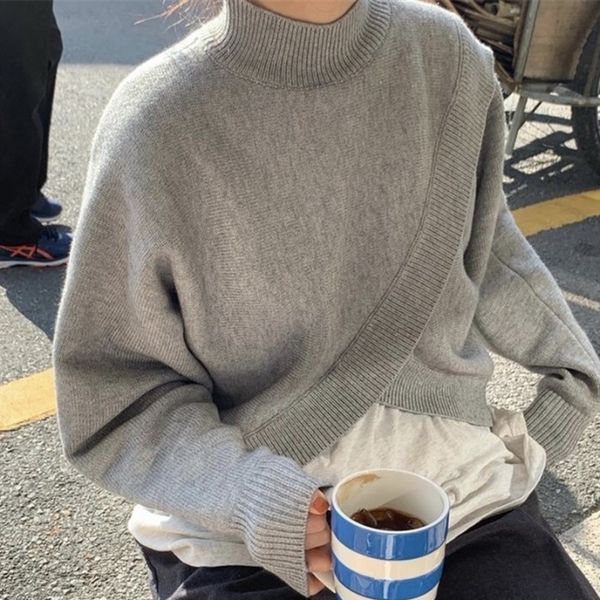 2021 new autumn winter hem turtleneck solid full casual wool blend sweater women 11ng, White;black
2021 new autumn winter hem turtleneck solid full casual wool blend sweater women 11ng, White;black
