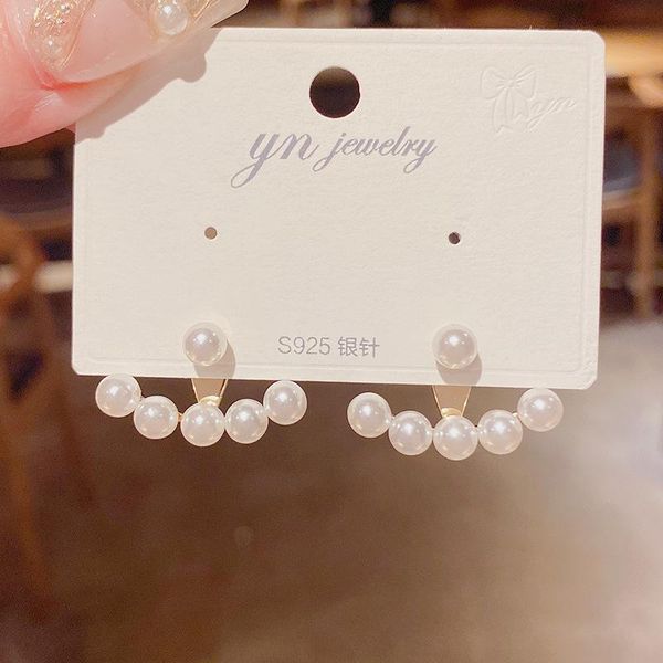 stud ins light luxury 14k real gold pearl rhinestone temperament s needle earrings for women, Golden;silver
stud ins light luxury 14k real gold pearl rhinestone temperament s needle earrings for women, Golden;silver