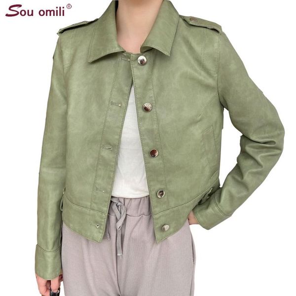 women's leather & faux green jacket women moto coat black biker jaquetas couro casaco chaqueta female cuero mujer
women's leather & faux green jacket women moto coat black biker jaquetas couro casaco chaqueta female cuero mujer