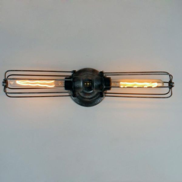 wall lamp american industrial wrought iron double head aisle bedside bedroom cafe corridor restaurant light sconce
wall lamp american industrial wrought iron double head aisle bedside bedroom cafe corridor restaurant light sconce