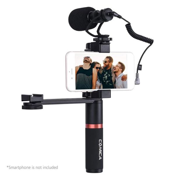 comica cvm-vm10-k4 smartphone video kit video microphone phone holder ordinary handle grip connecting rod for
comica cvm-vm10-k4 smartphone video kit video microphone phone holder ordinary handle grip connecting rod for