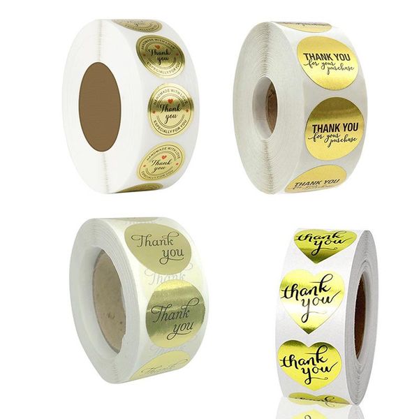 gift wrap 500pcs shiny gold labels foil thank you stickers for wedding birthday christmas pretty cards envelope sealing label
gift wrap 500pcs shiny gold labels foil thank you stickers for wedding birthday christmas pretty cards envelope sealing label
