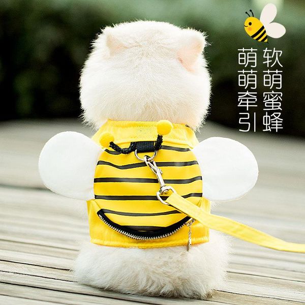 dog collars & leashes cute bee vest leash teddy pet supplies chest strap cat chain
dog collars & leashes cute bee vest leash teddy pet supplies chest strap cat chain