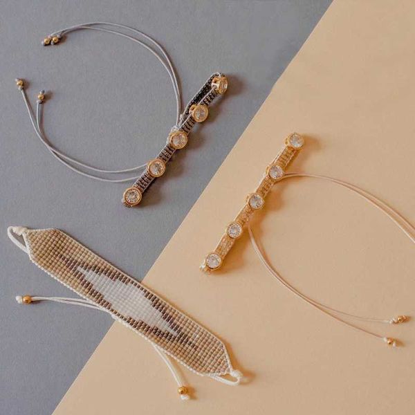 charm bracelets go2boho ins fashion miyuki beads for women rhinestone bracelet set fall winter jewelry handmade woven pulsera femme, Golden;silver
charm bracelets go2boho ins fashion miyuki beads for women rhinestone bracelet set fall winter jewelry handmade woven pulsera femme, Golden;silver