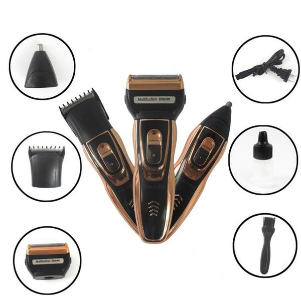 electric nose & ear trimmers shaver, multi-functional three in one water wash men's beard knife, haircut and hair clipper
electric nose & ear trimmers shaver, multi-functional three in one water wash men's beard knife, haircut and hair clipper