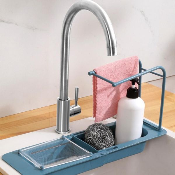 kitchen storage & organization retractable sink rack with filter sponge pot brush rag drain bar counter supplies
kitchen storage & organization retractable sink rack with filter sponge pot brush rag drain bar counter supplies