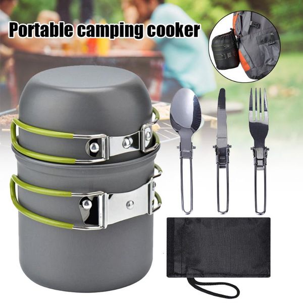 camp kitchen portable camping cookware kit outdoor picnic hiking cooking pots tableware set sec88
camp kitchen portable camping cookware kit outdoor picnic hiking cooking pots tableware set sec88