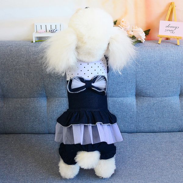 2021 the pet clothes cat dog clothing spring summer thin new denim skirt bow princess gauze bouffant skirt teddy skirt
2021 the pet clothes cat dog clothing spring summer thin new denim skirt bow princess gauze bouffant skirt teddy skirt
