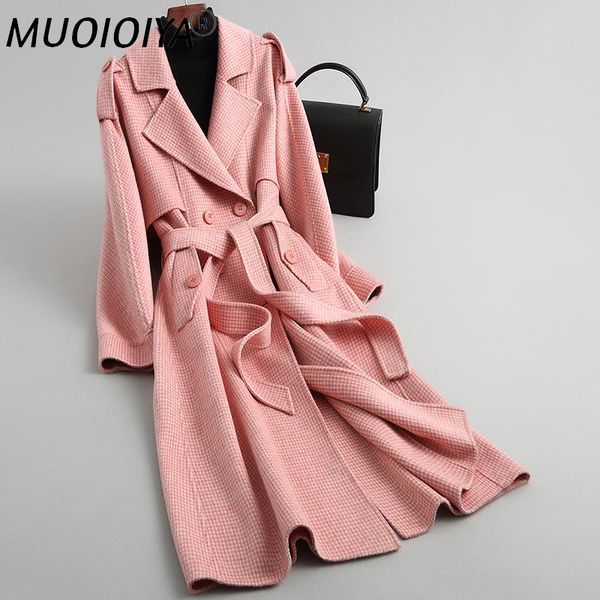 women's wool & blends double side 100% coat female jacket autumn winter women plaid woolen coats korean overcoat abrigo mujer my, Black
women's wool & blends double side 100% coat female jacket autumn winter women plaid woolen coats korean overcoat abrigo mujer my, Black