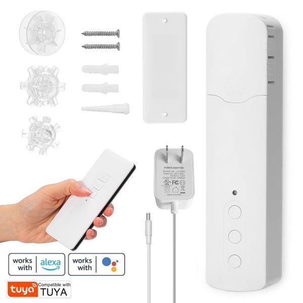 smart home control tuya wifi tm616egwt intelligent pull bead curtain motor remote controller household electric motors
smart home control tuya wifi tm616egwt intelligent pull bead curtain motor remote controller household electric motors